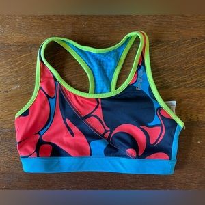 Reebok colorful sports bra - small